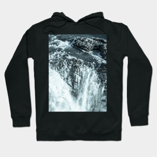 Waterfall in iceland Hoodie